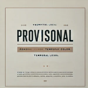 Proviaional